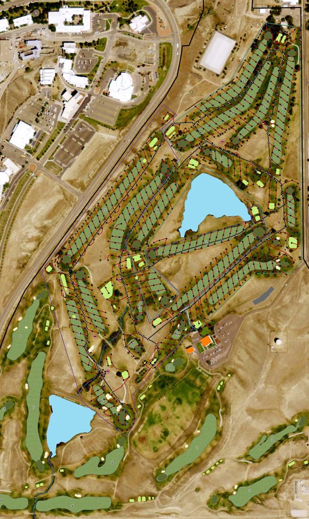 Mapping Irrigation Infrastructure for The Casper Municipal Golf Course