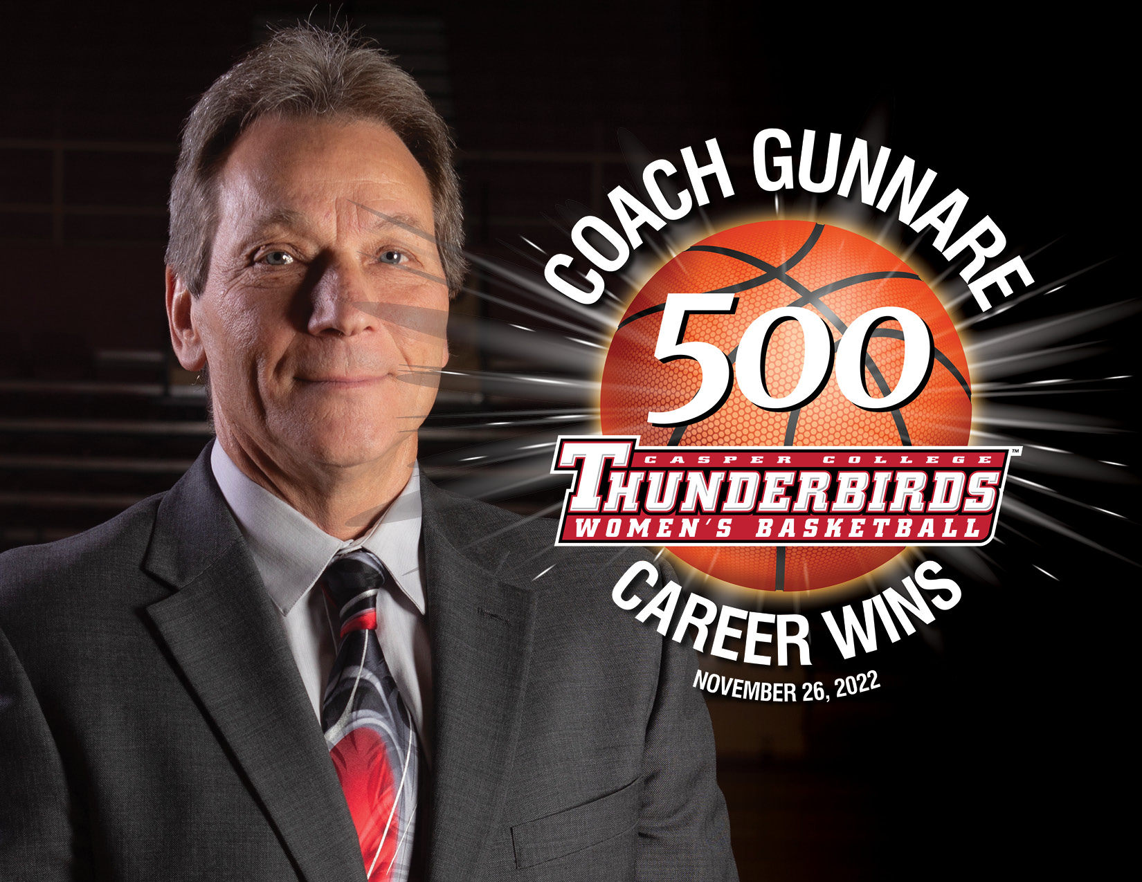Gunnare 500 Wins Facebook Image for Dwight Gunnare 500th win story.