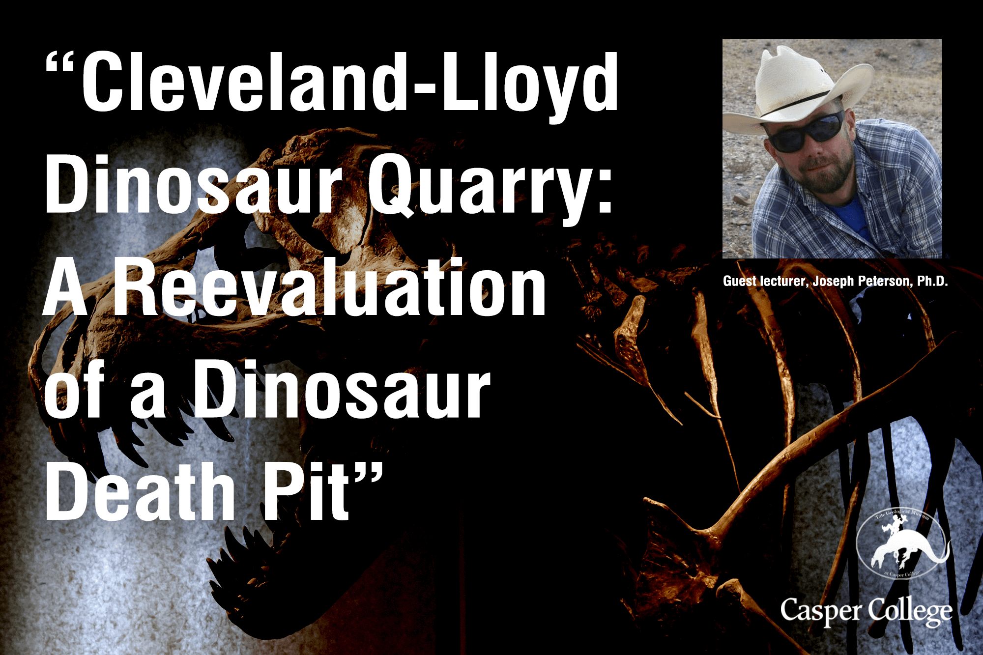 PetersonTalkImage–0223 Image for "Dinosaur Death Pit" talk.