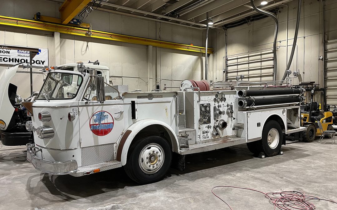 Wyoming LAST and Casper College collaborate on procession fire engine