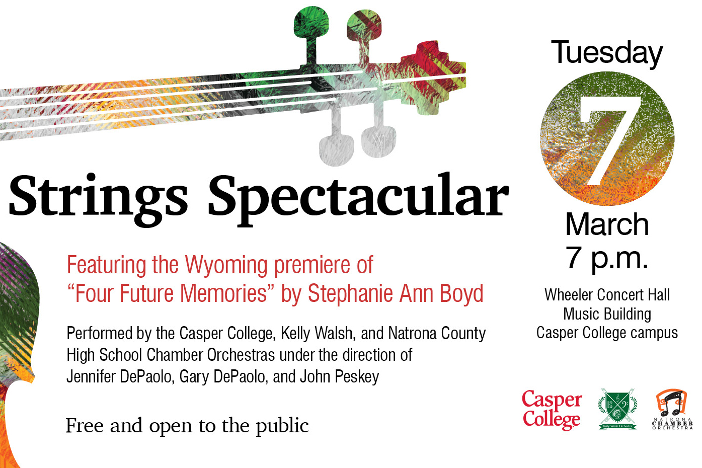 String Spectacular Social S23 Image for Strings Spectacular Concert.