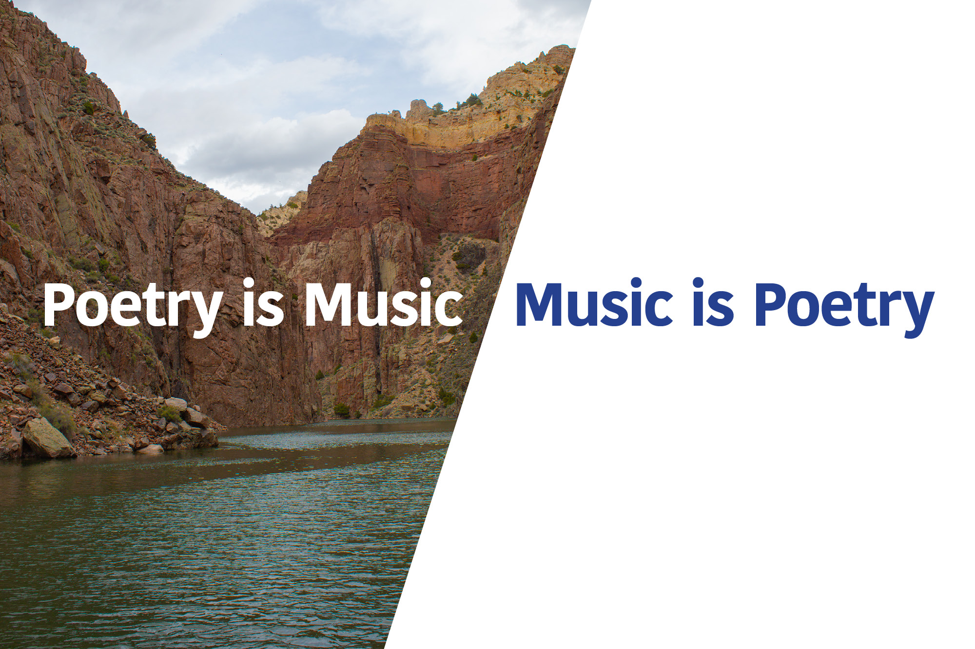 Image for "Poetry is Music/Music is Poetry" event.