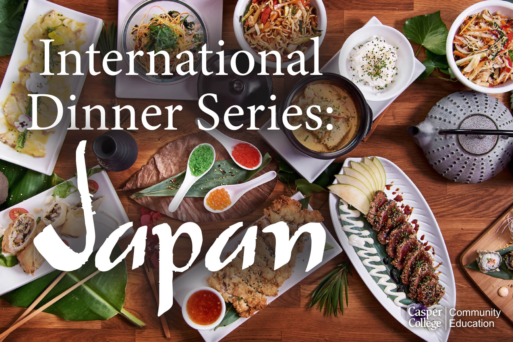 Image for International Dinner Series Japan.