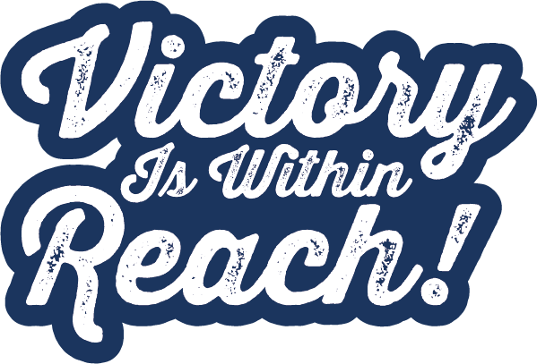 Victory is within reach logo