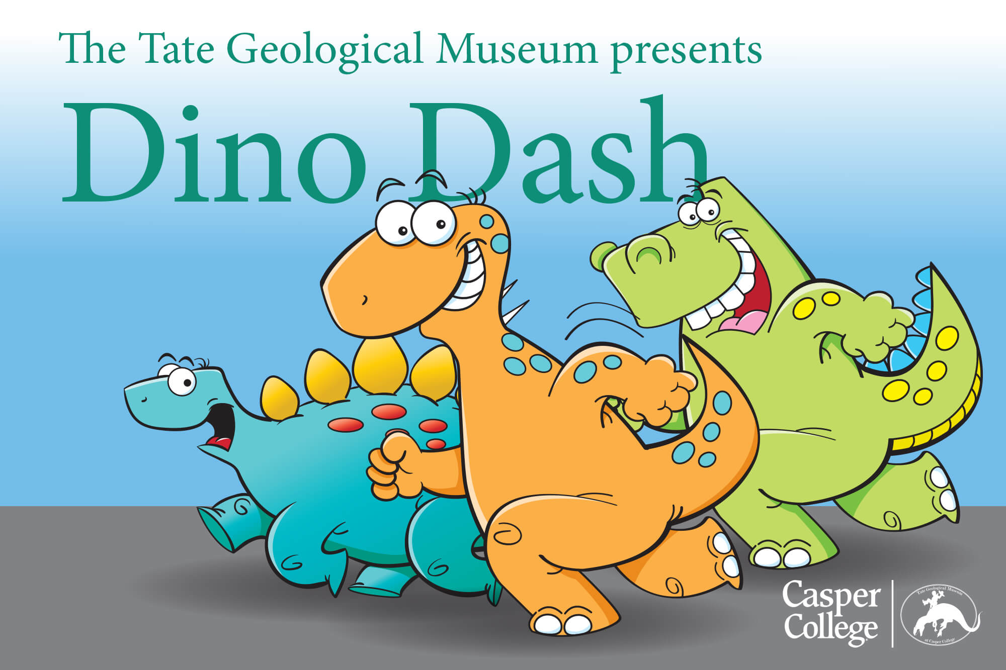 Image for "Dino Dash" fun run press release.