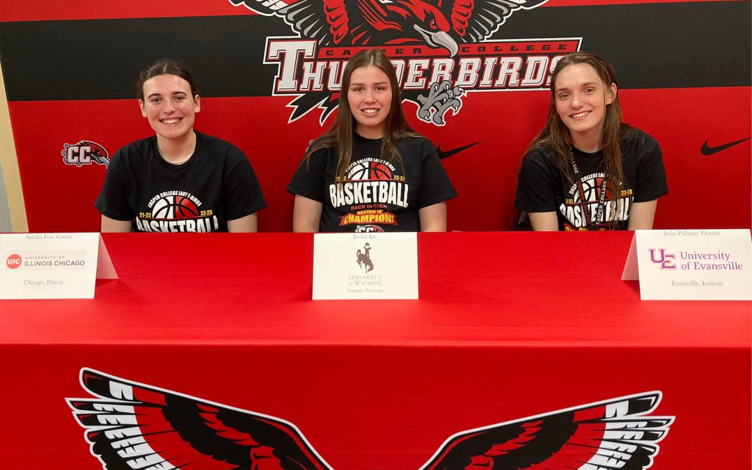 Three Lady T-Birds commit to the next level