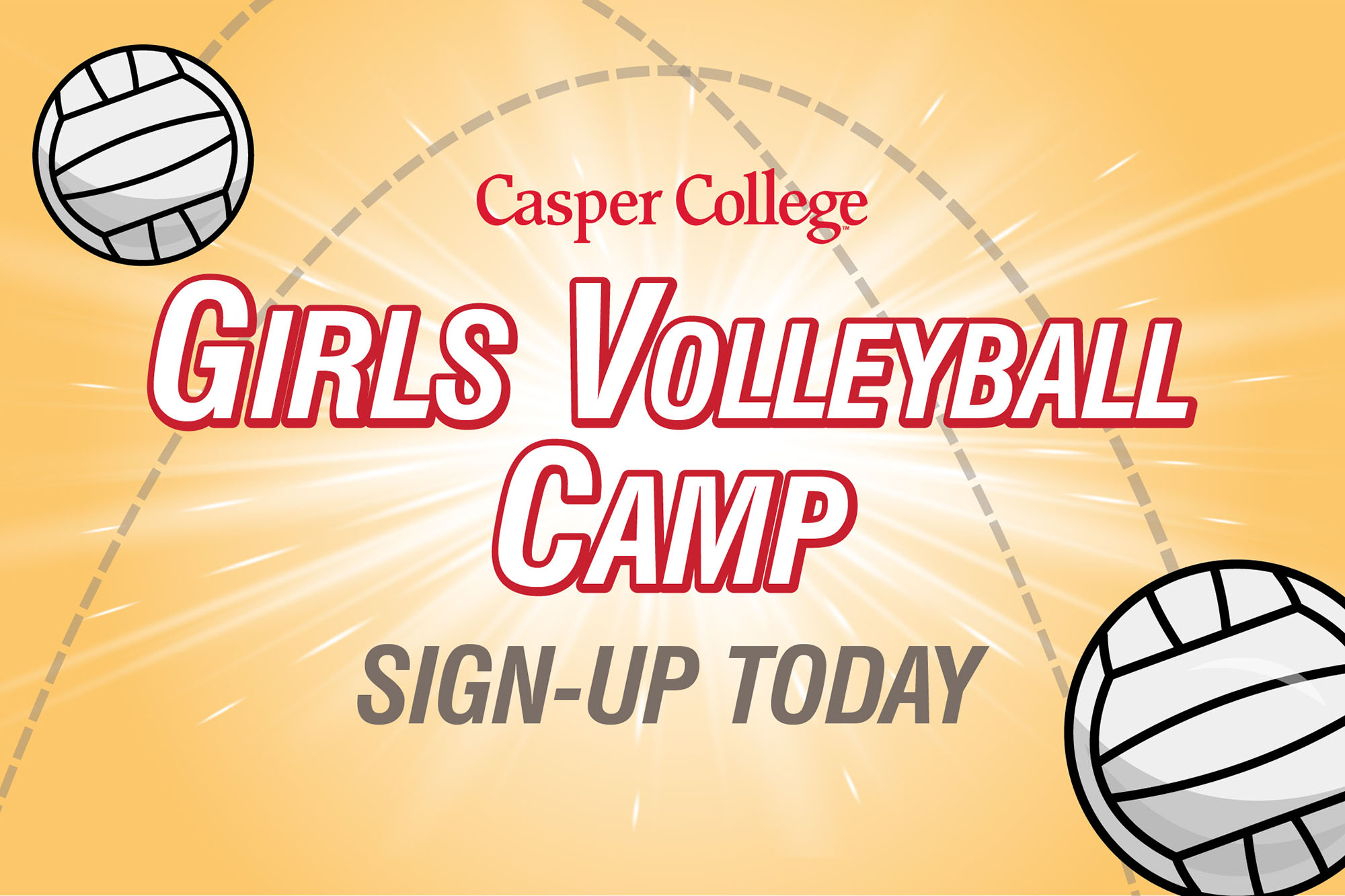 Image for Girls' Volleyball Camp press release.