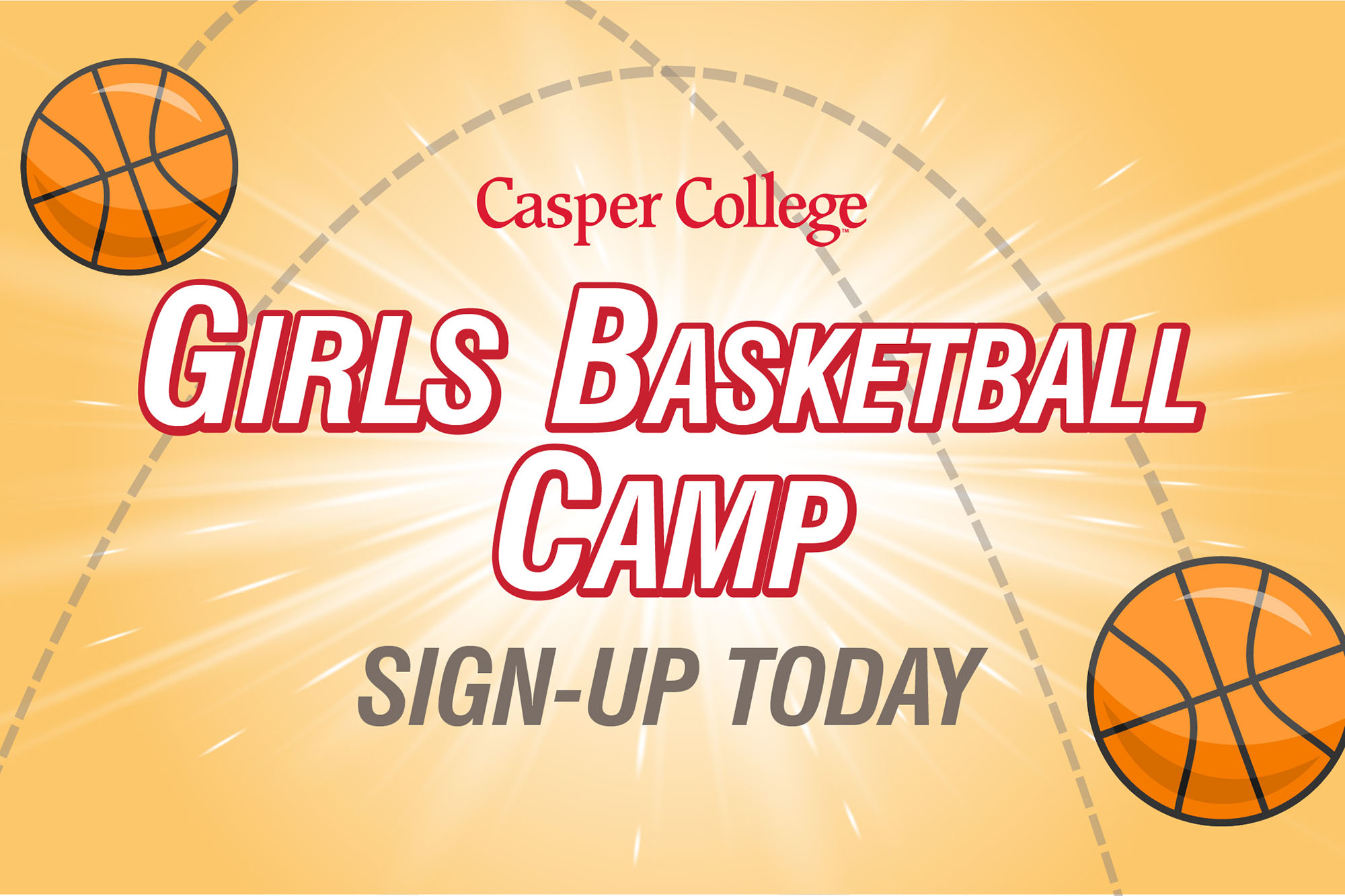Image for Girls' Basketball Camp press release.