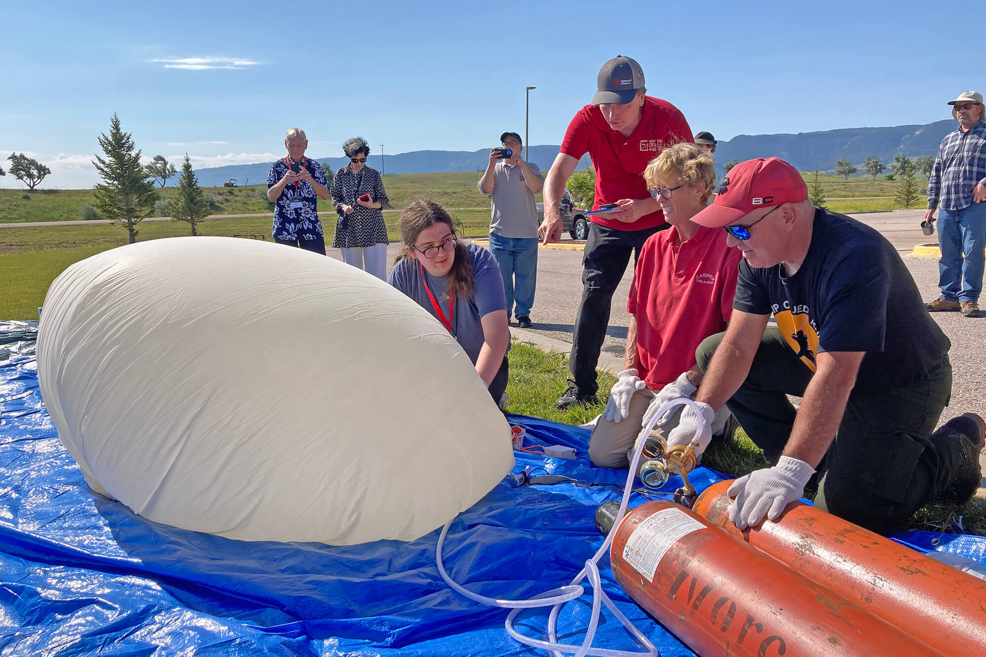 Balloon Launch photo.