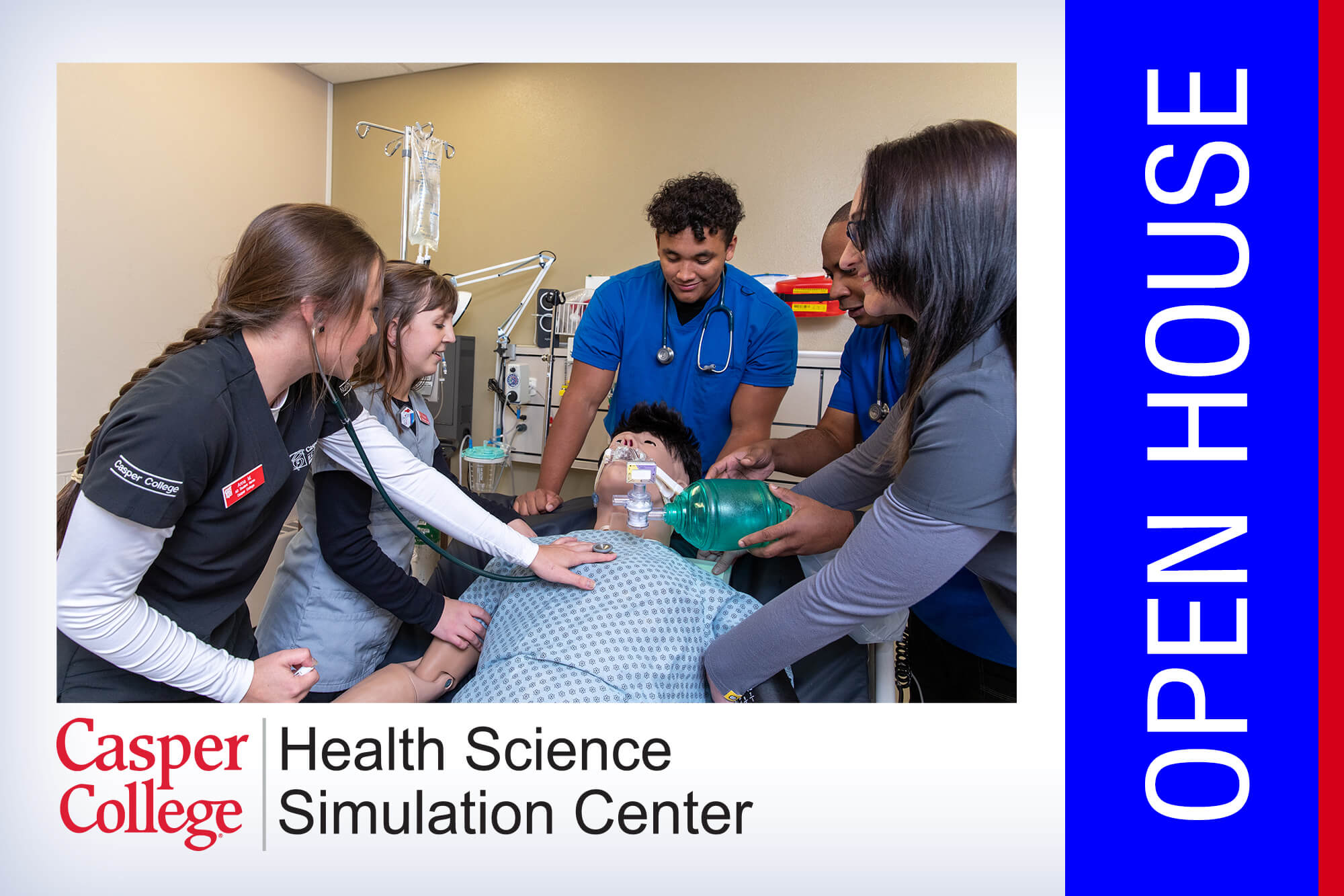 Image for simulation center open house press release.