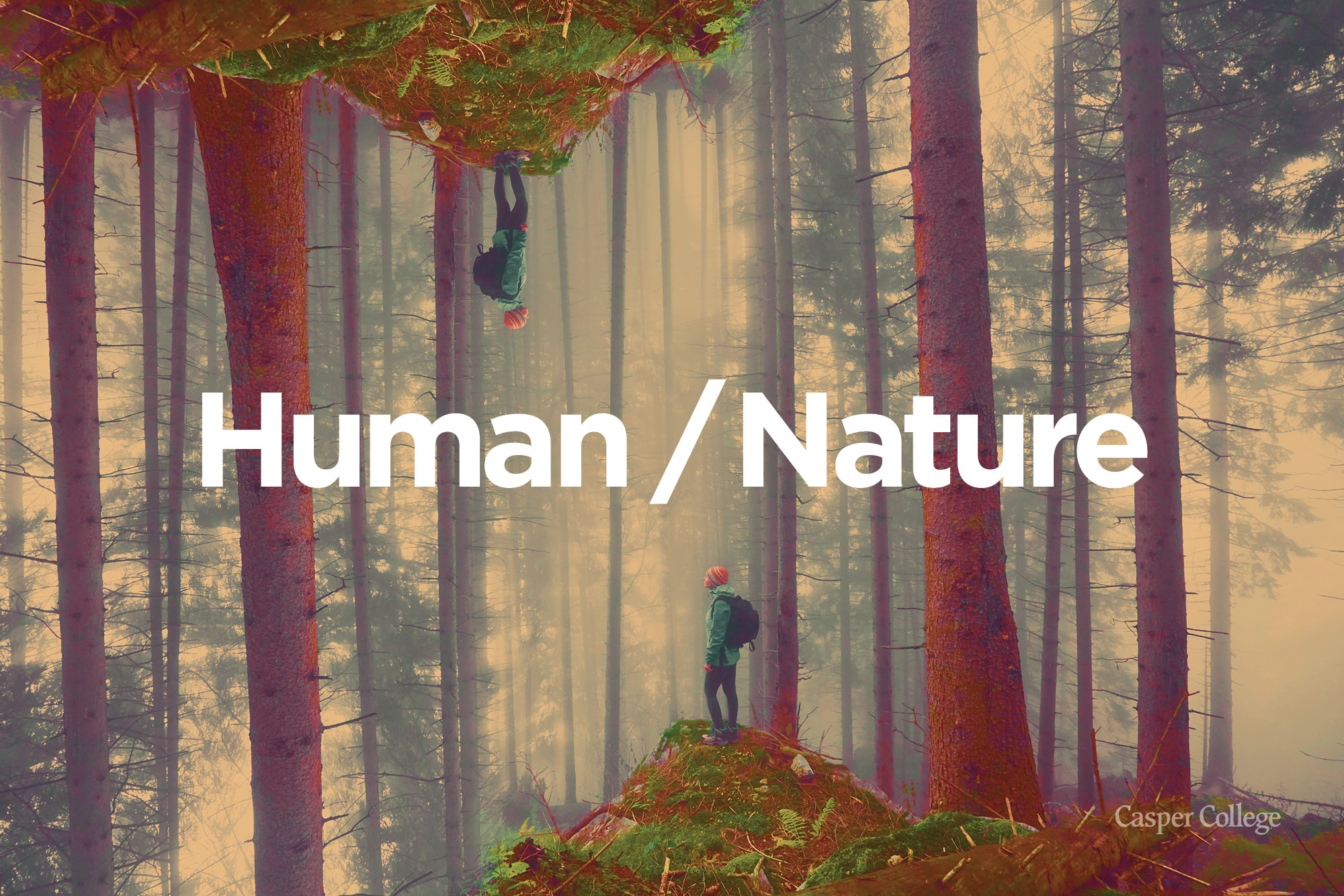 humanities festival human / nature graphic