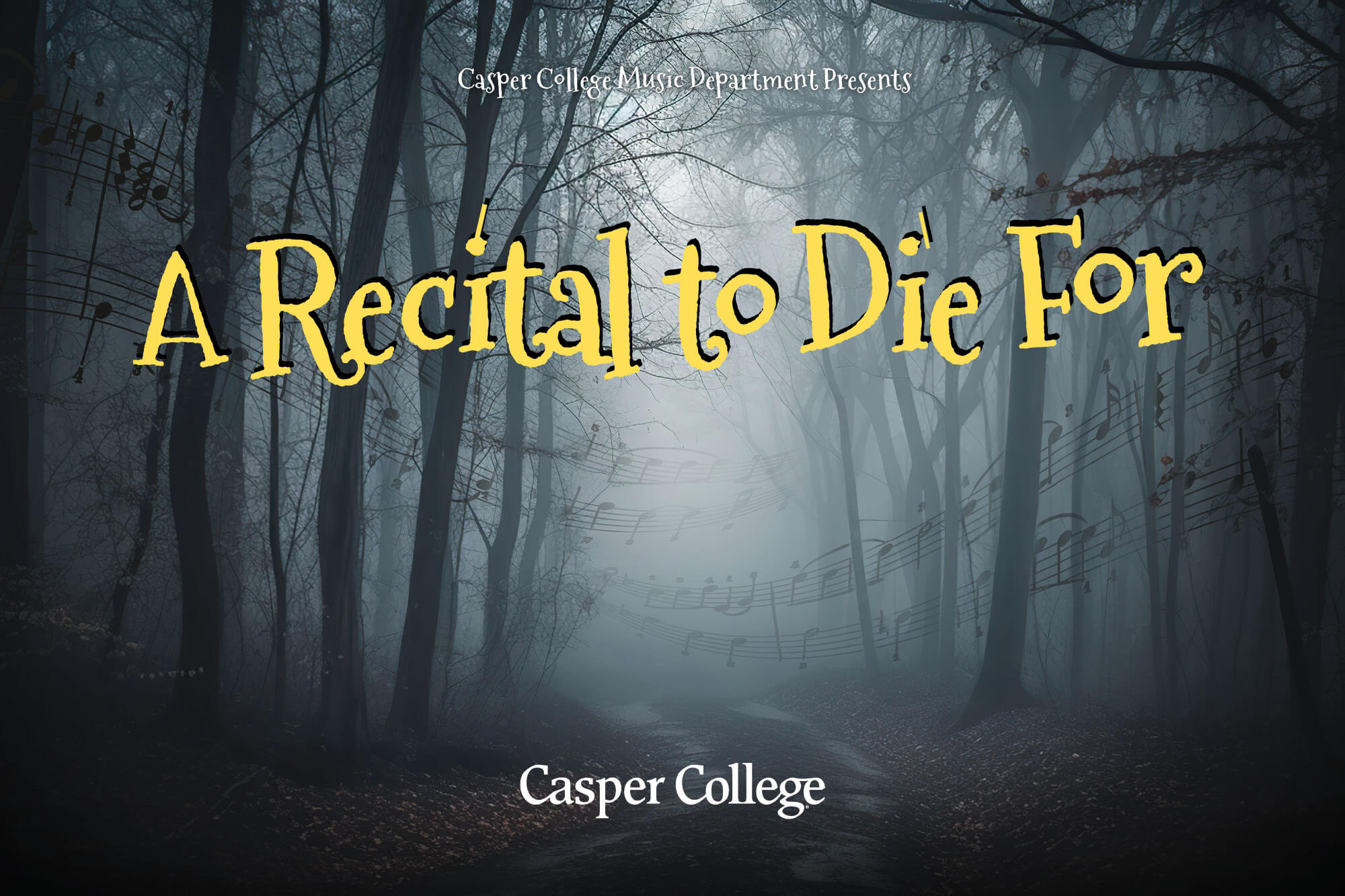A Recital to Die For F23 BLOG Image for "A Recital to Die For" press release.