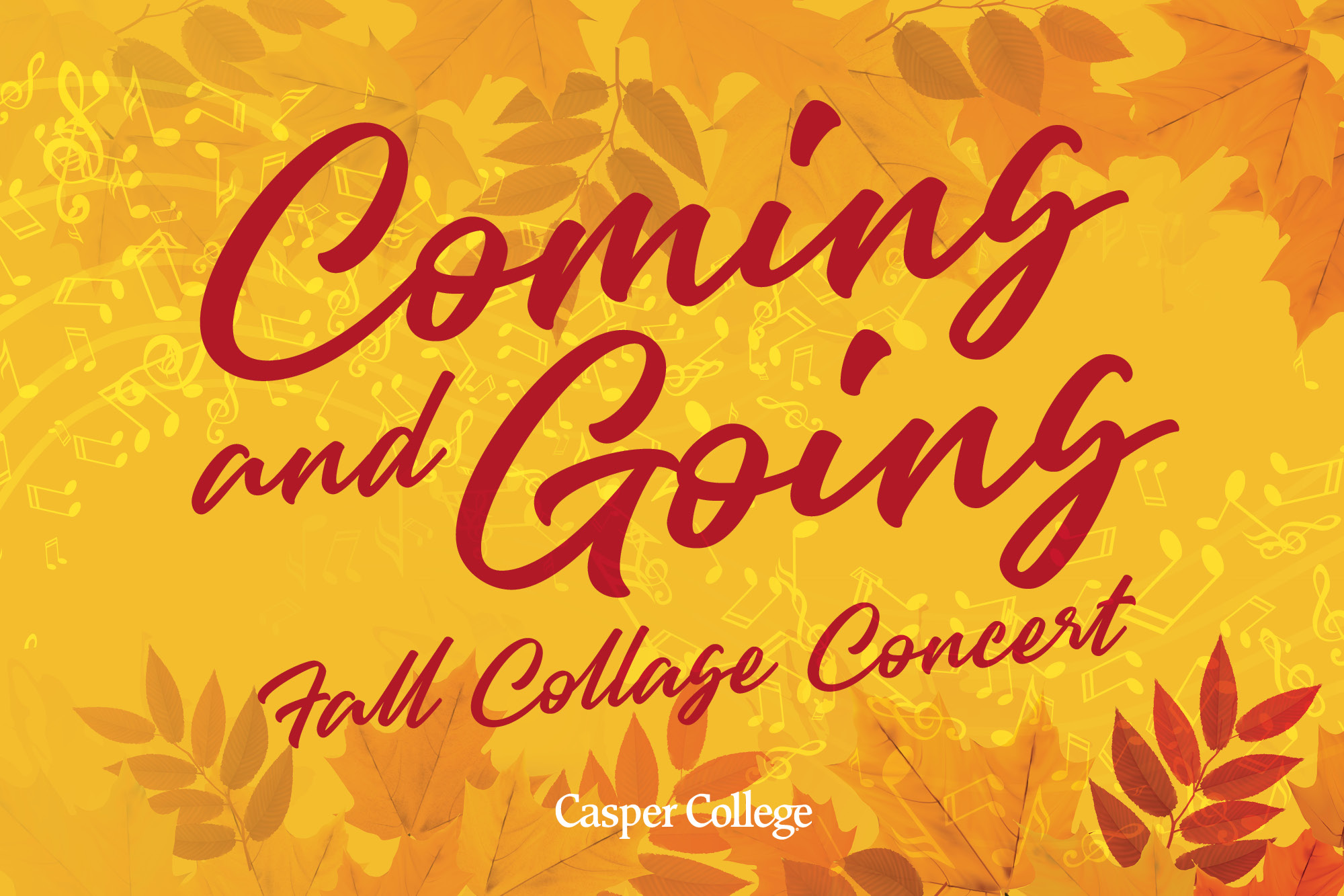 Image for Fall Collage Concert 2023 press release.