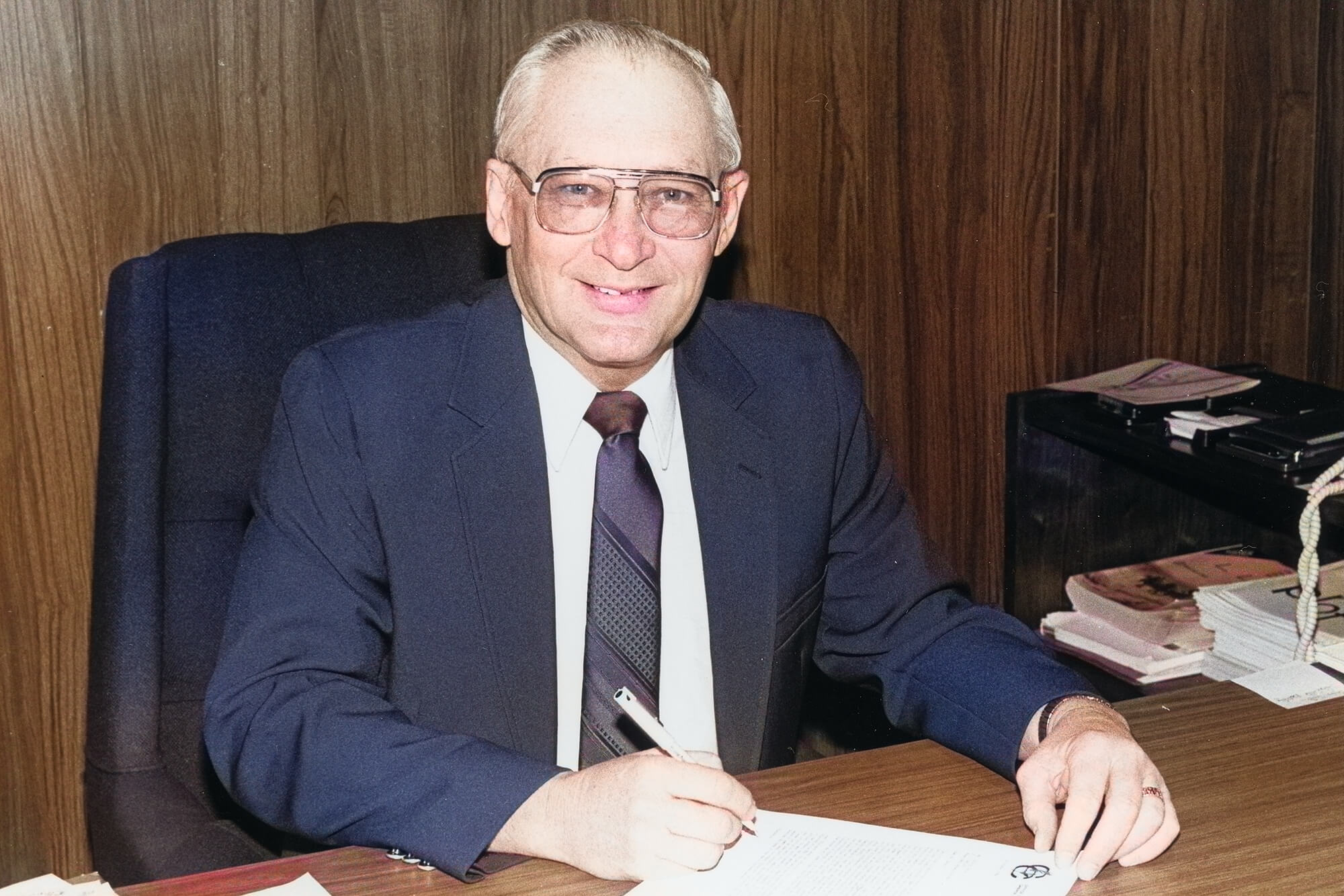 LloydLoftinImage–0923 Casper College Photo of Lloyd H. Loftin.