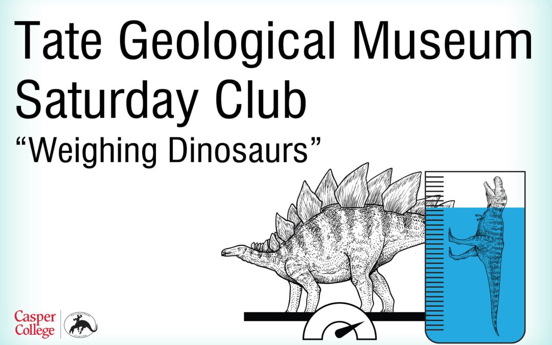 Weighing dinosaurs weighty topic for Saturday Club