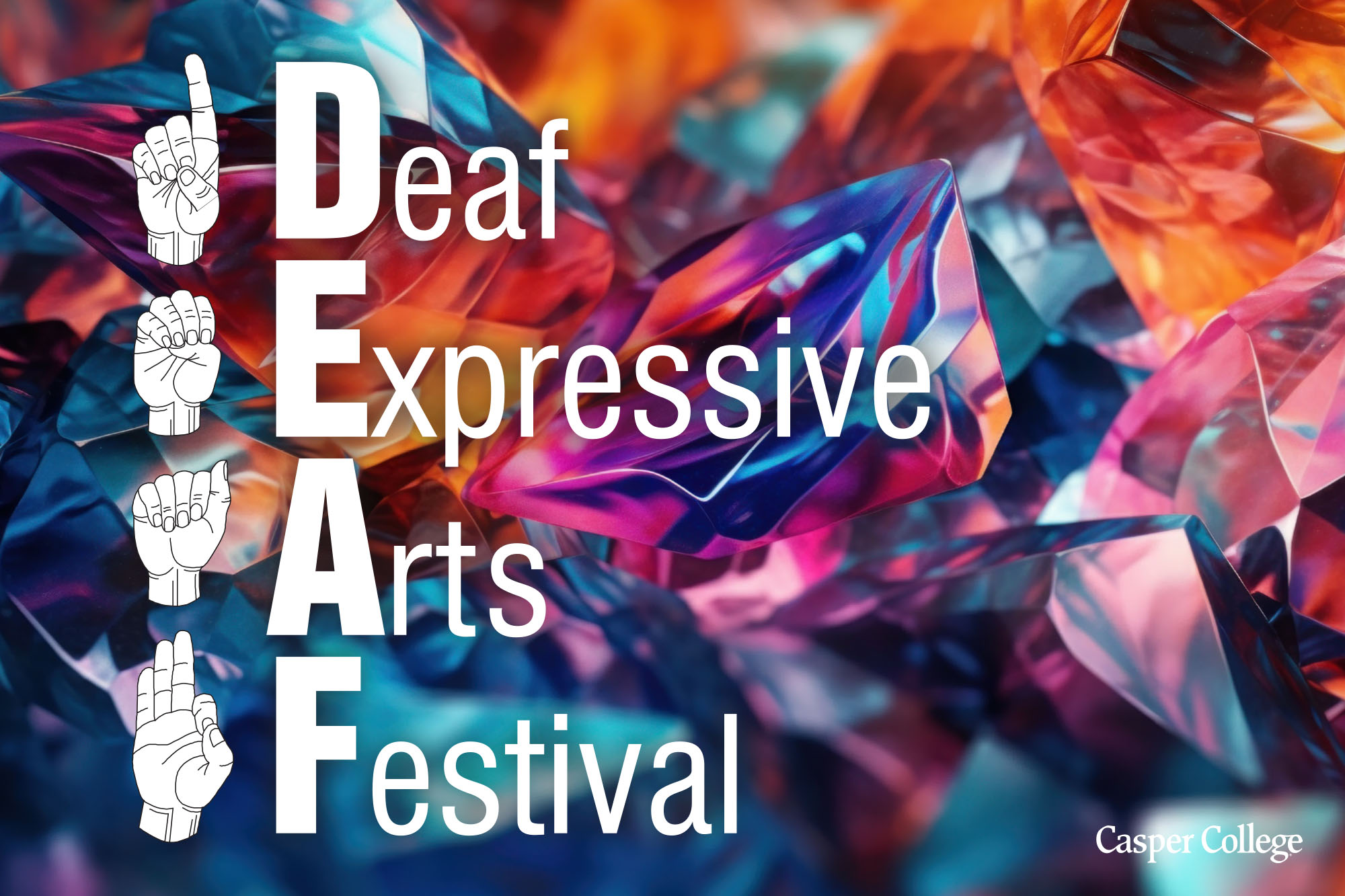Image for Deaf Expressive Arts Festival press release.