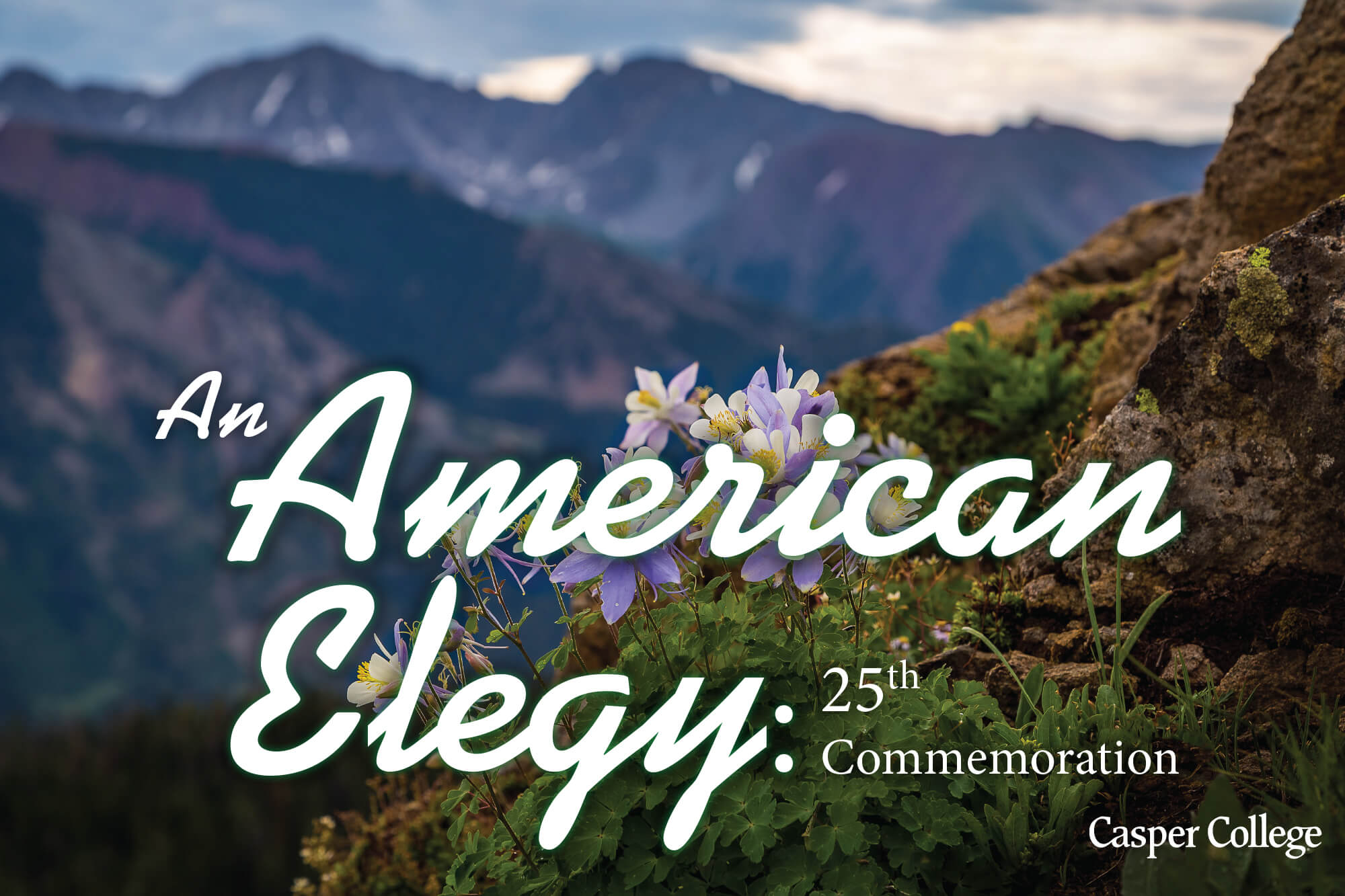 Image for "An American Elegy 25th Commemoration" press release.