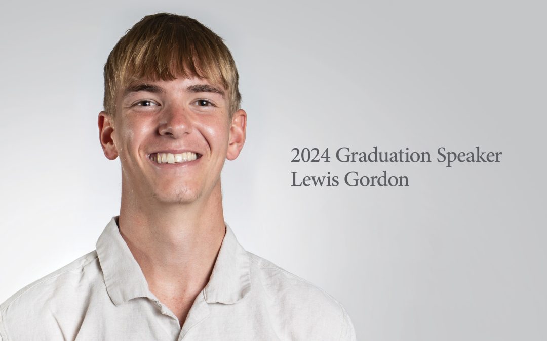 Australia’s Lewis Gordon chosen as 2024 CC graduation speaker