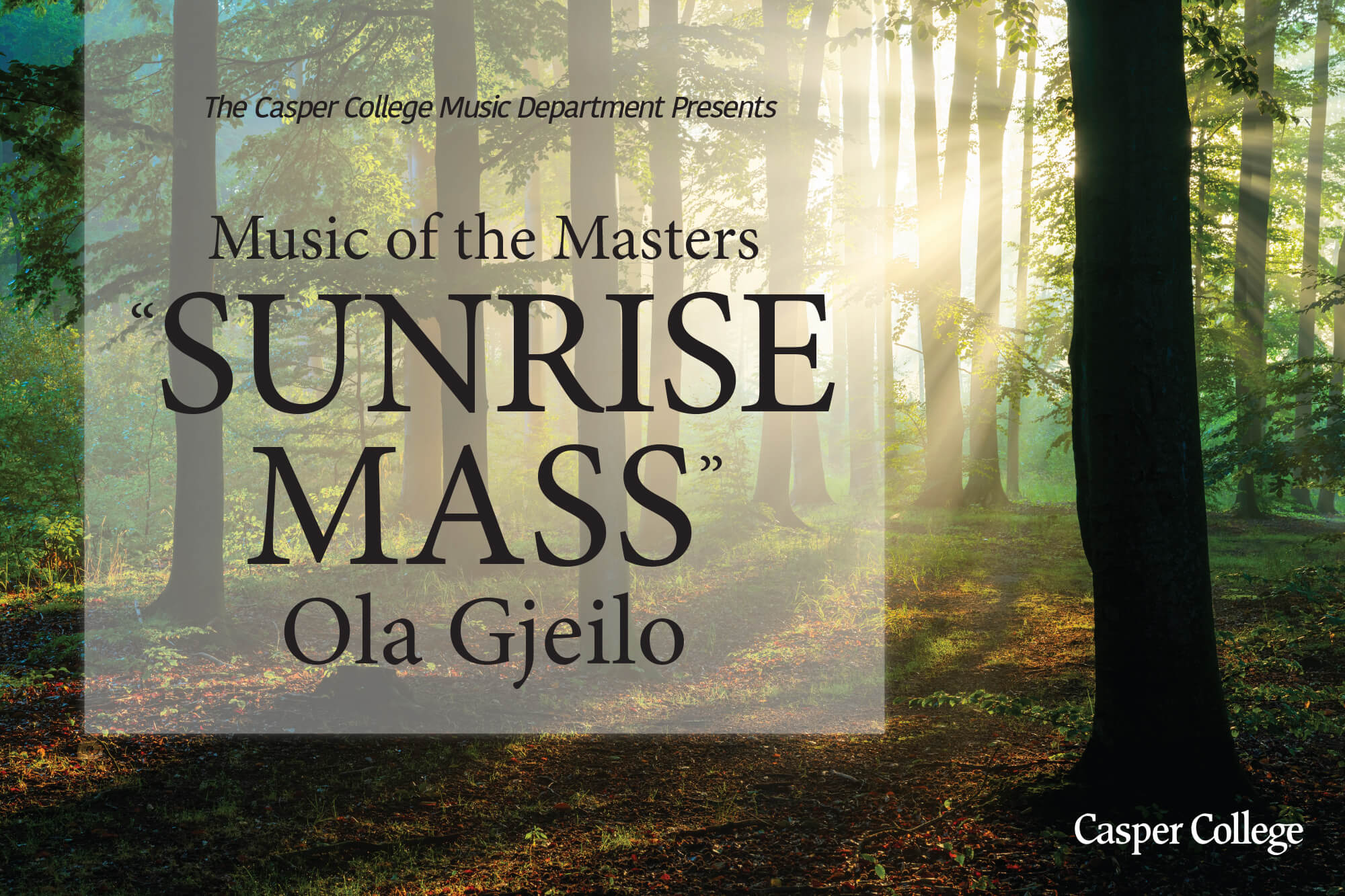Image created for the "Music of the Masters" concert press release.