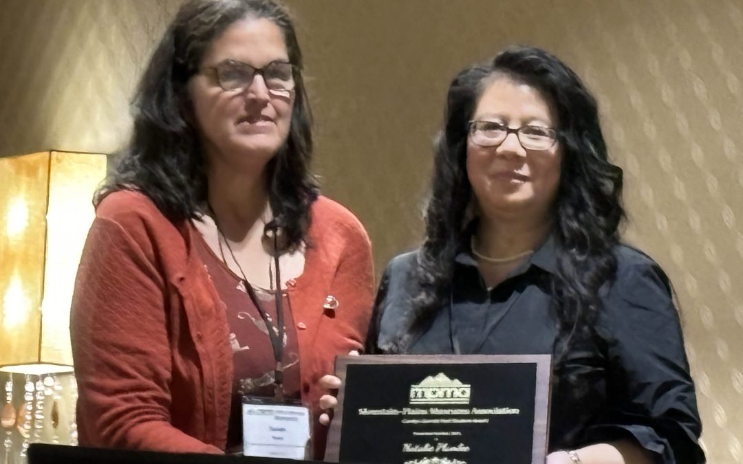 Casper College student Natalie Plumlee receives MPMA Carolyn Garrett Pool Award