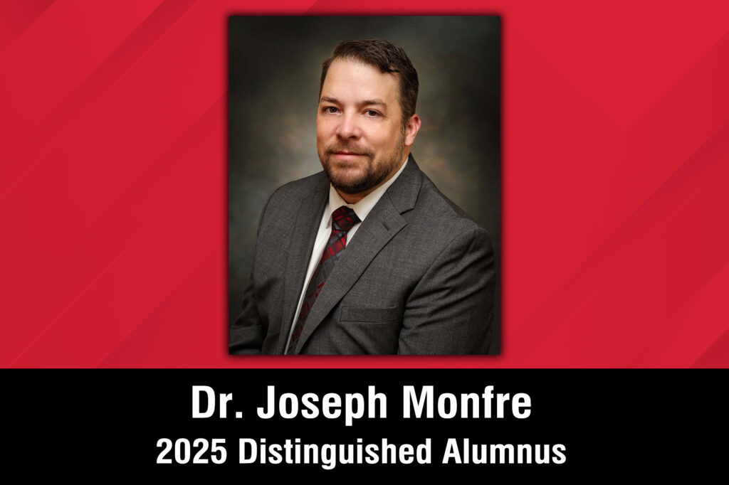 Photo of Dr. Joseph Monfre for press release.