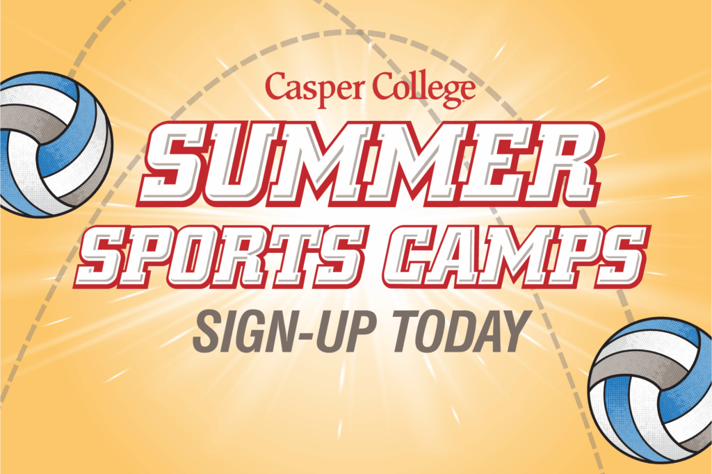 Image for volleyball camp press release.