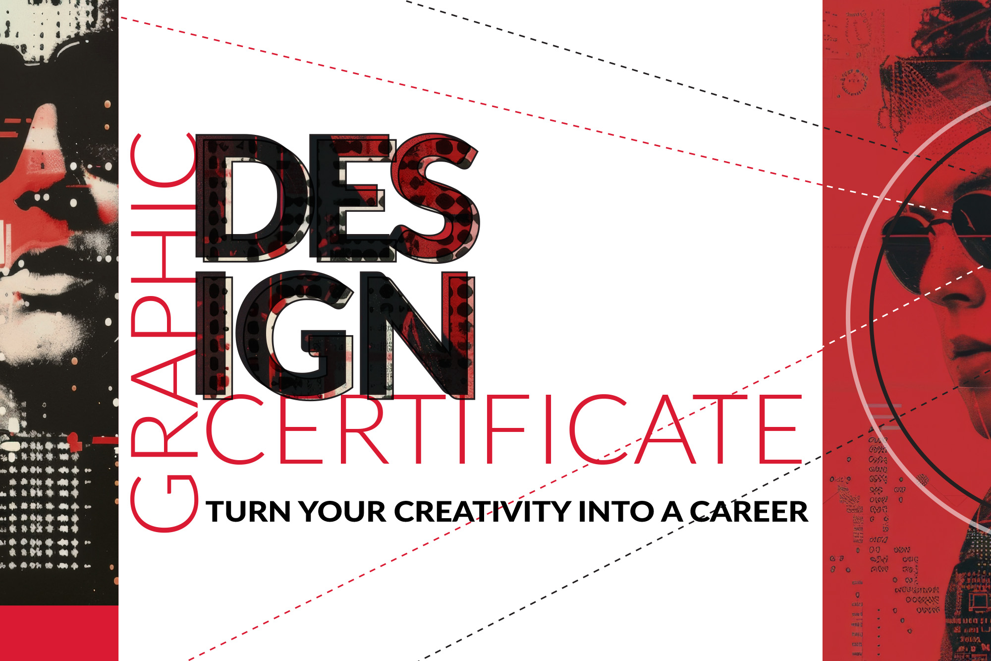 Image for new graphic design certificate press release.