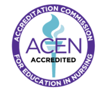 accredtation commission for education in nursing logo. acen accredited