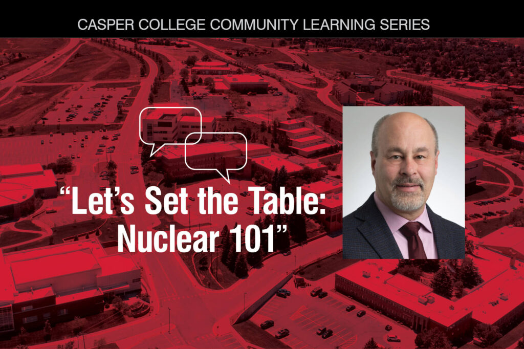 Image for first Community Learning Series presentation with a photo of guest speaker Wayne Heili.