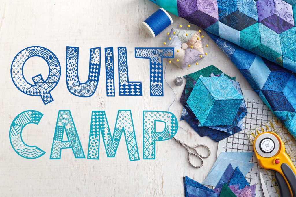 Image for 3rd Annual Quilt Camp press release.