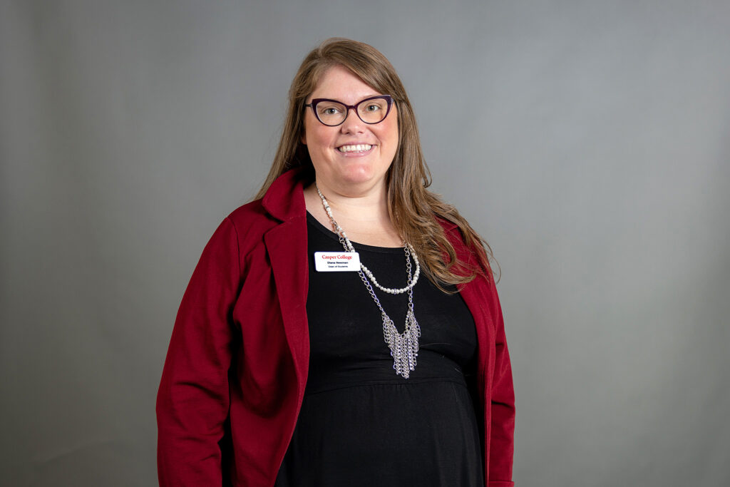 Photo of Diana Newman, dean of students at Casper College.