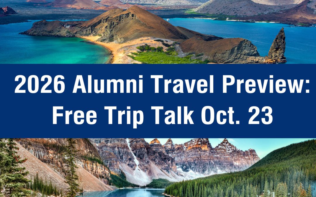 Casper College Foundation and Alumni Association to host two trips in 2026 Learn more with free trip talk Oct. 23