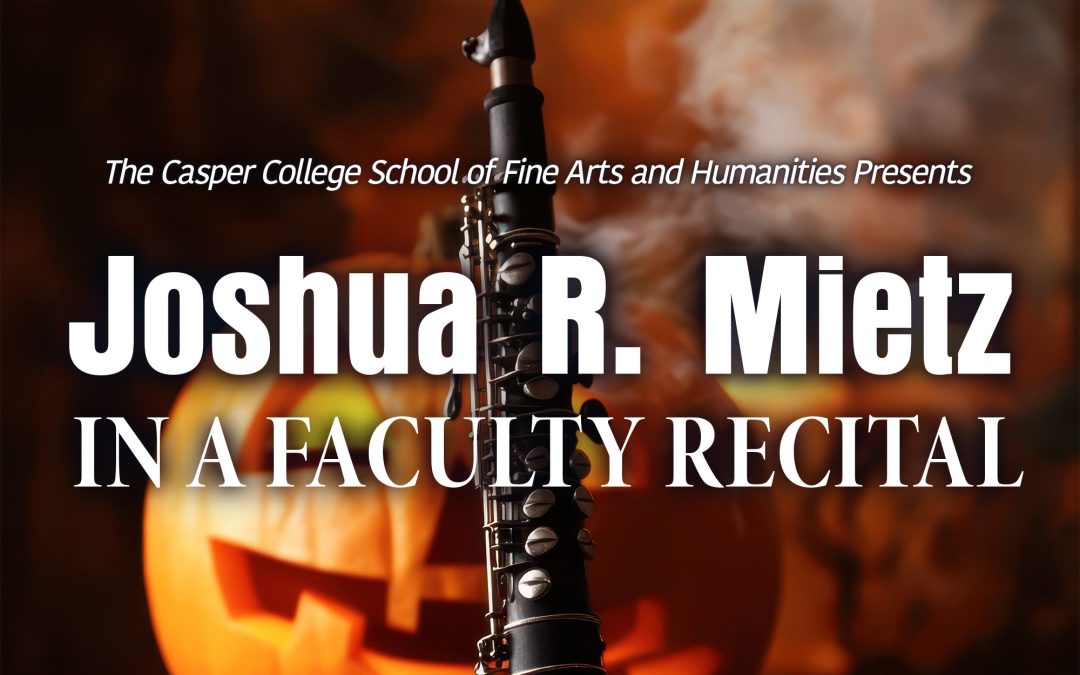 Casper College’s Joshua R. Mietz featured in a special recital Oct. 29