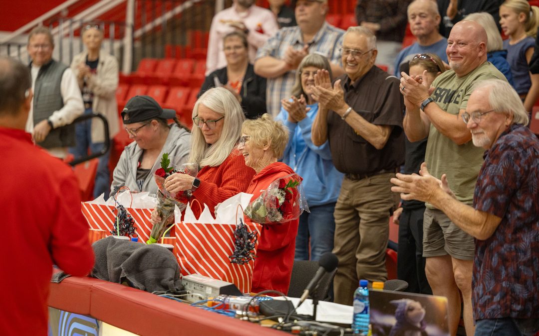Casper College Volleyball honors Patsy O’Hearn and DeAnn Russell