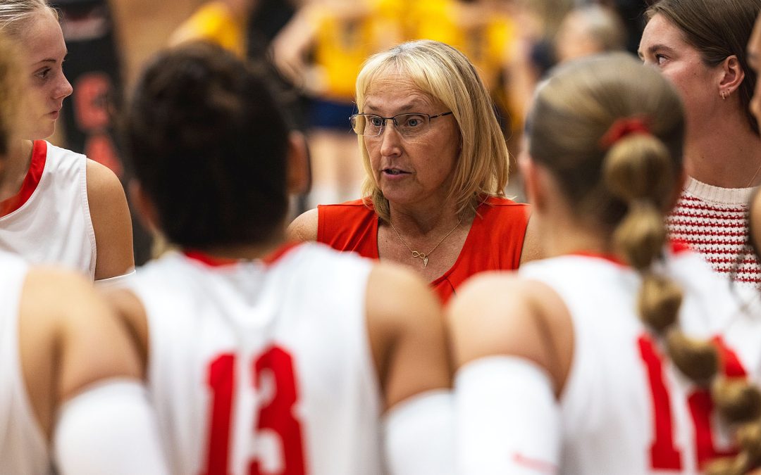 Successful volleyball coach Sharman recognized as North Coach of the Year