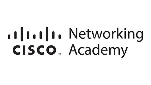 Cisco Networking Academy logo in black on a light background