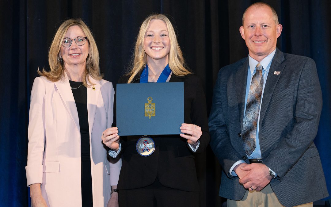 Casper College student receives two prestigious PTK honors