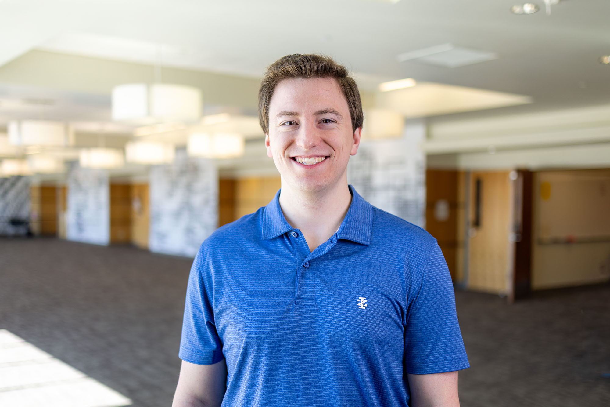 Casper College student Jeremy Solko poses for a portrait after being named the 2026 Jon E. Brady Award in Political Study winner. (Casper College/Zach Nagy photo)