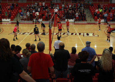 The "Swede" Erickson Thunderbird Gym is home to the volleyball team and men's and women's basketball teams.